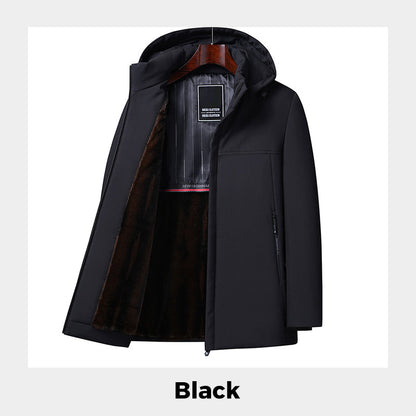 ⏳Time-limited 50% off⏰Men’s Thermal Thick Hooded Parka Coat——Free Shipping