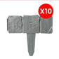 🌿✨Imitation Stone Garden Fence – Realistic Look, Easy Install & Expandable Design