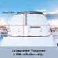 🚗 57% OFF NOW! ✨ Front Windshield Cover – All-Season Protection, Frost Protection & Premium Quality – Perfect for Cars, Vans, and SUVs ❄️☀️