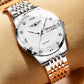 💥Men's Stainless Steel Waterproof Business Watch