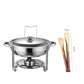 🔥 50% OFF NOW! 🎄 Stainless Steel Chafing Dish Buffet Set - Even Heat & Durable, Perfect for Holiday Gatherings and Parties ✨