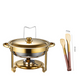 🔥 50% OFF NOW! 🎄 Stainless Steel Chafing Dish Buffet Set - Even Heat & Durable, Perfect for Holiday Gatherings and Parties ✨