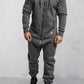 🎁New Arrivals 50% OFF💥Hooded Fleece Solid Color Jumpsuit