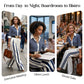 ⏳Time-Limited Special⏰Women's Striped Shirt & Wide-Leg Pants 2-Piece Set