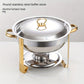 🔥 50% OFF NOW! 🎄 Stainless Steel Chafing Dish Buffet Set - Even Heat & Durable, Perfect for Holiday Gatherings and Parties ✨