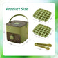 🎁Last Day Promotion 47% OFF🔥Essential for summer🥤🧊 Ice Cube Maker with Storage – 48 cubes at once, leak‑proof lid. Stackable, saves space. Includes ice scoop & tong.