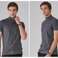 Men's High Neck Slim Fit T-shirt