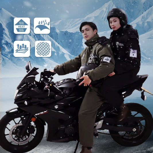 🧥❄️Winter Specials 50% off❄️ Winter Outdoor Riding Insulated Full-Body Suit