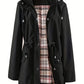 HOT SALE 55% OFF🔥Solid Color Casual Jackets, Waterproof and Windproof Coats, Hooded Windbreakers