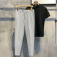 Solid Slim Fit Formal PANTS — 🔥Summer sale 50% Off