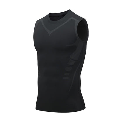 🔥50K+ SOLD💥Ionic Shaping Vest – Cooling compression, smooths belly & love handles. Invisible under shirts. Feel confident again!💪✨