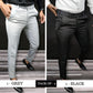 Solid Slim Fit Formal PANTS — 🔥Summer sale 50% Off