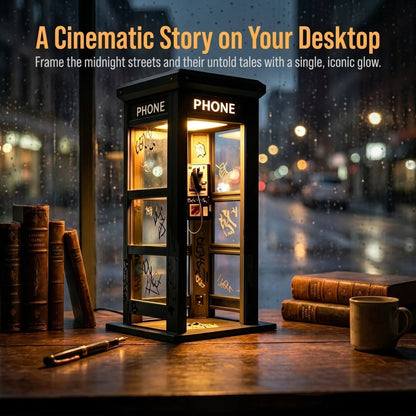 🎁2026 New Arrivals 50% OFF💥Vintage Phone Booth Ambient Lamp