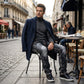 Men's Fashion Creative Stretch Denim Jeans,Minimalist Style Suitable For Summer, Emo Style