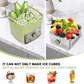 🎁Last Day Promotion 47% OFF🔥Essential for summer🥤🧊 Ice Cube Maker with Storage – 48 cubes at once, leak‑proof lid. Stackable, saves space. Includes ice scoop & tong.