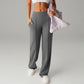 💗LAST DAY SALE 50% OFF⚡50K+ SOLD💕Women's Plain Loose Straight Leg Pants