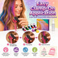 🎉🔥Last Day 70% OFF - 🌈12-Color Temporary Hair Chalk Applicator Set🎁-Ready for Christmas!🎅