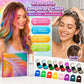 🎉🔥Last Day 70% OFF - 🌈12-Color Temporary Hair Chalk Applicator Set🎁-Ready for Christmas!🎅