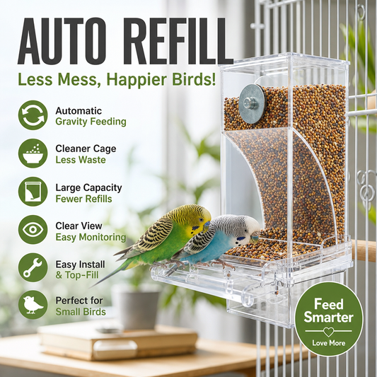 🎉Limited‑Time 56% OFF 🐦No Mess Automatic Bird Feeder