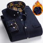 💥Men's Premium Fleece-Lined Corduroy Shirt - Winter Warmth
