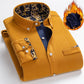 💥Men's Premium Fleece-Lined Corduroy Shirt - Winter Warmth
