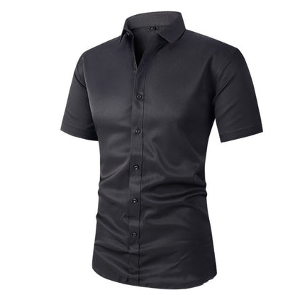 Men's Stretch Short Sleeve Dress Shirt