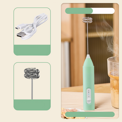 ⏰ BUY 1 GET 1 FREE Special Price!!💝Electric Drink Foam Mixer