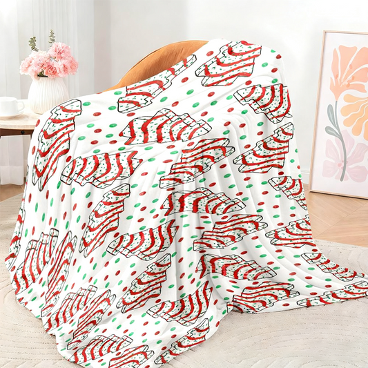 Soft Cozy Christmas Throw Blanket