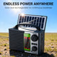 Solar Powered Emergency Radio with Flashlight
