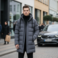 🔈🔈Winter useful products - 60% OFF❄️Men's mid-length down jacket with hood
