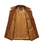 Men's Lapel Overcoat with Scarf Collar