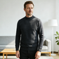 ✨🔥Men's Thermal Lined Mock Neck Sweater