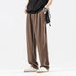 📢60%  OFF !! ⏰Men's Casual Iron-Free Ice Silk Loose Fit Pants