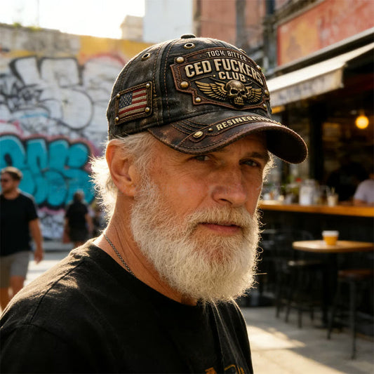 🎁2026 New Year - 50% OFF🎊Old Fuckers Club Vintage Embroidered Cap
