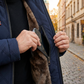 Men's Plush-Lined Hooded Winter Jacket