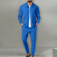 Men’s Stylish Lapel Jacket & Jogger Pants 2-Piece Set