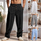 Men's Casual Straight-Leg Drawstring Pants