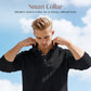 💎 -55% ON MEN'S LINEN BLEND SET! 💎 Breathable 2-Piece Collared Shirt & Pants for Summer Relaxation