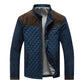 Men's Quilted Stand Collar Jacket