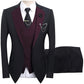 Modern Contrast Color Wedding Suit