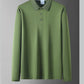 Men's Solid-Color Business-Casual Top