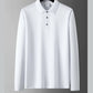 Men's Solid-Color Business-Casual Top