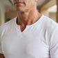 Casual Solid Color Athletic T-Shirt for Men