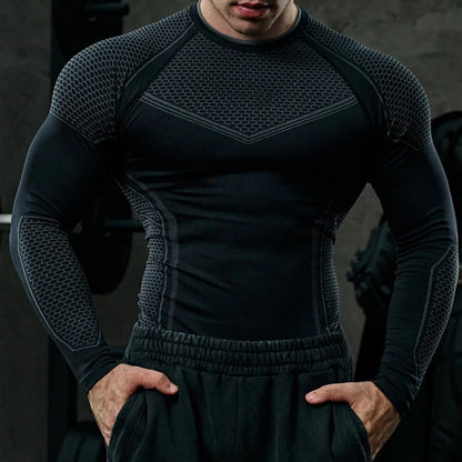 Men's Long Sleeve Workout T-Shirt