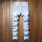 Men's Slim Straight Ripped Jeans