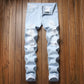Men's Slim Straight Ripped Jeans