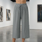 📢📢55% OFF !! ⏰Women's Casual Drawstring Waist Capri Trousers