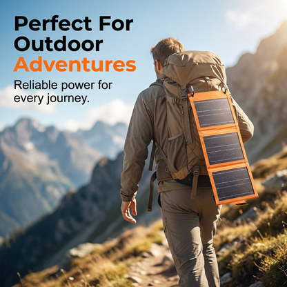 🔋 50% OFF NOW! ☀️ Portable Solar Panel with USB Charging – Foldable, Weatherproof & Perfect for Camping & Outdoor Adventures 🏕️
