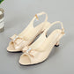 👡Women's elegant shoes • Open-toe, ankle-strap, medium heel✨