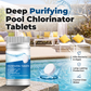 🥳2026 HOT SALE🥳💞50K+ SOLD!💧🛡️ 50% OFF! Pool Chlorinator Tablets – Overnight transformation from green to clear. Slow-dissolving, low maintenance. Gentle on skin & eyes. Your pool’s best friend. 🏖️✅
